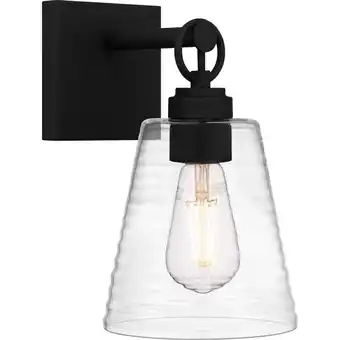 Walmart Quoizel Dac8606 Dacosta 10 Tall Bathroom Sconce - Black offer