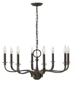 Walmart Hinkley Lighting - Rutherford - Eight Light Chandelier in Traditional Style - 29 offer