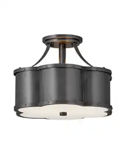 Walmart Hinkley Lighting - Two Light Foyer Pendant - Foyer - Chance - 2 Light Small offer