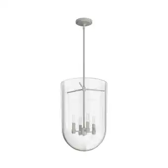 Walmart Hunter 14 inch Sacha Brushed Nickel 4 Light Pendant Ceiling Light Fixture offer