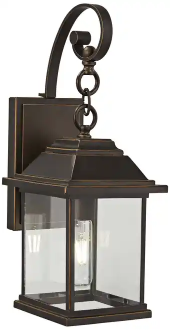 Walmart Minka Lavery Mariner's Pointe 18 Oil-Rubbed Bronze Outdoor Lantern Wall Light offer