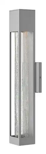 Walmart Hinkley Lighting - Vapor - One Light Outdoor Medium Wall Mount in Modern Style offer