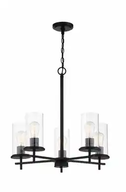 Walmart 5 Light Chandelier-Coal Finish -Traditional Installation Minka Lavery 4095-66A offer