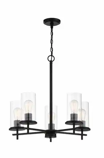 Walmart 5 Light Chandelier-Coal Finish -Traditional Installation Minka Lavery 4095-66A offer