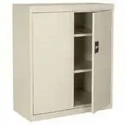 Walmart Sandusky Elite Series Counter Height Steel 3-Shelf Lower Cabinet Garage Cabinet, Putty offer