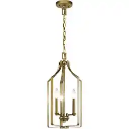 Walmart Kichler Lighting - Three Light Pendant - Indoor Lantern Pendants - Morrigan - 3 offer