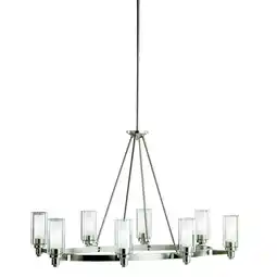 Walmart Kichler Lighting - Eight Light Chandelier - Chandelier 1 Tier Medium - Circolo offer