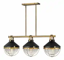 Walmart Hinkley Lighting - Three Light Chandelier - Chandelier - Crew - 3 Light Linear offer