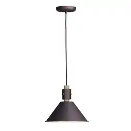 Walmart Maxim 10089OIWWD 11 in. Tucson One-Light Single Pendant, Oil Rubbed Bronze & Weathered Wood offer