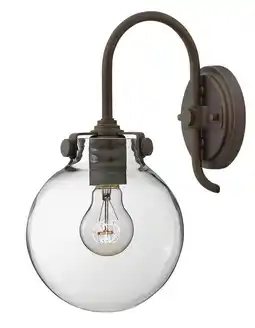 Walmart Hinkley Lighting - Congress - 1 Light Globe Wall Sconce in Traditional Style - 7 offer