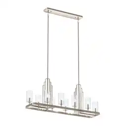 Walmart Kichler Lighting - Ten Light Linear Chandelier - Chandelier Linear (Double) offer