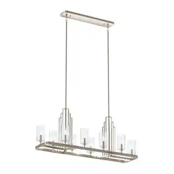 Walmart Kichler Lighting - Ten Light Linear Chandelier - Chandelier Linear (Double) offer