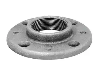 Walmart Anvil International 8700164158 .25 in. Malleable Iron Pipe Fitting Galvanized Floor Flange offer