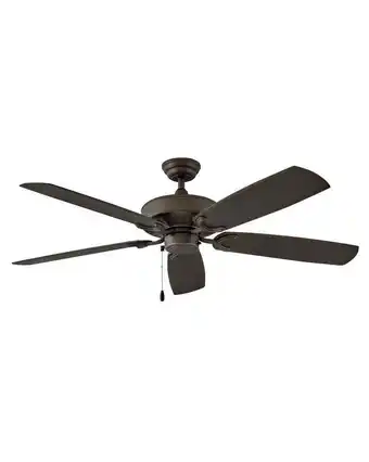 Walmart Hinkley Lighting 901660F-Nwa Oasis 60 5 Blade Indoor / Outdoor Ceiling Fan - Bronze offer