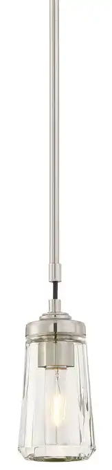 Walmart Minka Lavery 3301-84 Poleis 3.75 Mini Pendant in Brushed Nickel offer