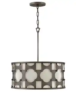 Walmart Hinkley Lighting - Five Light Chandelier - Carter - 5 Light Medium Drum offer