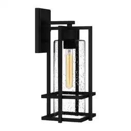 Walmart Quoizel Dmn8407 Damien 11 Tall Outdoor Wall Sconce - Black offer