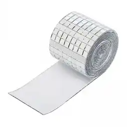 Walmart HILABEE 3xMirror Mosaic Tiles Bulk Self Adhesive Mini Disco Ball Mirror Tiles for Vase 10mmx10mm offer