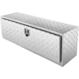 Walmart Underbody Aluminum Truck Tool Box 48 x 17 x 18 Trailer RV Tool Storage offer