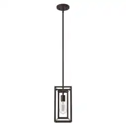 Walmart Hunter Doherty 6 Pendant Doherty 6 Wide Mini Pendant - Onyx Bengal offer