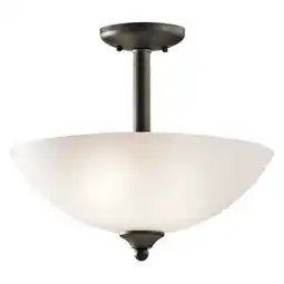 Walmart Kichler Lighting - Two Light Pendant/Semi Flush Mount - Inverted Pendant/Semi offer