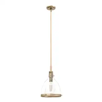 Walmart Hunter 10 inch Van Nuys Alturas Gold 1 Light Pendant Ceiling Light Fixture offer