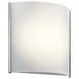 Walmart Kichler 10797Led 1 Light 8 High Led Ada Wall Sconce - Nickel offer