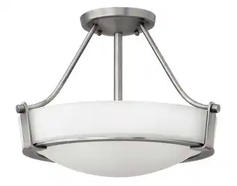 Walmart Hinkley Lighting - Three Light Semi-Flush Mount - Foyer - Hathaway - 3 Light offer