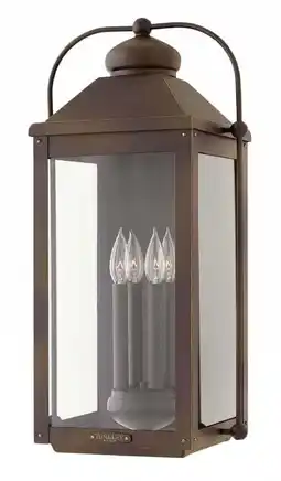 Walmart Hinkley Lighting 1858 4-Light Outdoor Wall Sconce From the Anchorage Collection offer