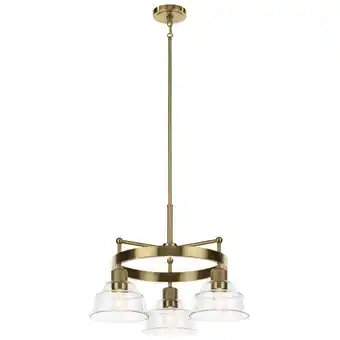 Walmart Kichler Lighting - Eastmont - 3 Light Small Chandelier In Vintage Industrial offer