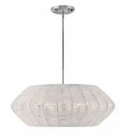 Walmart Hinkley Lighting - Five Light Chandelier - Luca - 5 Light Medium Drum Chandelier offer