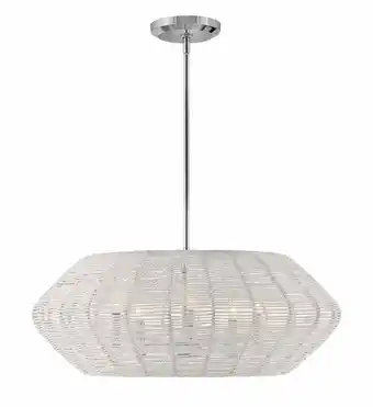 Walmart Hinkley Lighting - Five Light Chandelier - Luca - 5 Light Medium Drum Chandelier offer