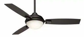 Walmart Casablanca Verse 54 Verse 54 3 Blade Indoor Ceiling Fan - Bronze offer