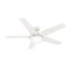 Walmart Hunter Correne 56 Led Correne 56 5 Blade Led Indoor Ceiling Fan - White offer