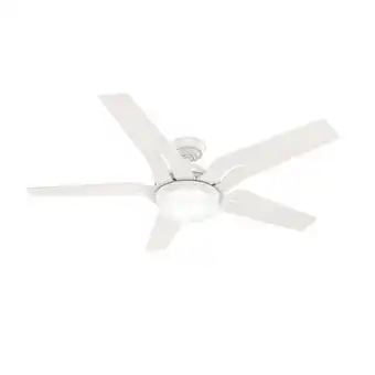 Walmart Hunter Correne 56 Led Correne 56 5 Blade Led Indoor Ceiling Fan - White offer