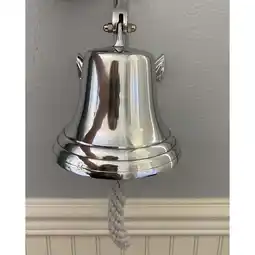 Walmart Urban Designs Nautical Solid Aluminum Ship Bell With Anchor offer