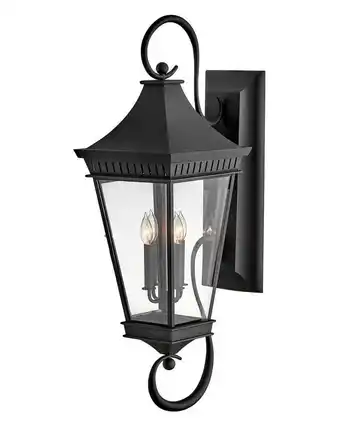 Walmart Hinkley Lighting - Chapel Hill - 20W 4 LED Outdoor Extra Large Wall Lantern In offer