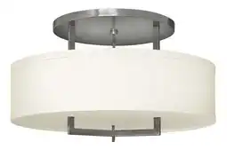 Walmart Hinkley Lighting - Three Light Semi-Flush Mount - Foyer - Hampton - 3 Light offer