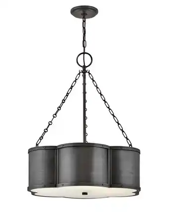 Walmart Hinkley Lighting - Three Light Pendant - Chandelier - Chance - 3 Light Medium offer