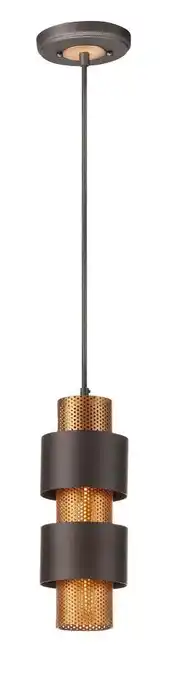 Walmart Maxim Caspian-One Light Mini Pendant-5.5 Inches Wide by 14.75 inches high offer