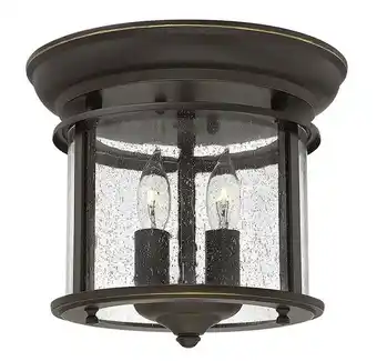 Walmart Hinkley Lighting - Two Light Flush Mount - Foyer - Gentry - 2 Light Small Flush offer