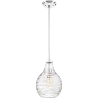 Walmart Quoizel Genie 9 Pendant Light in Polished Chrome offer