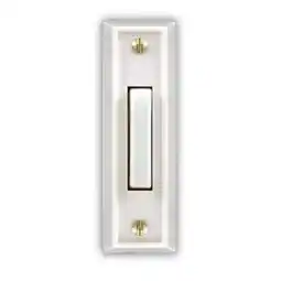 Walmart Wired Push Button, White offer