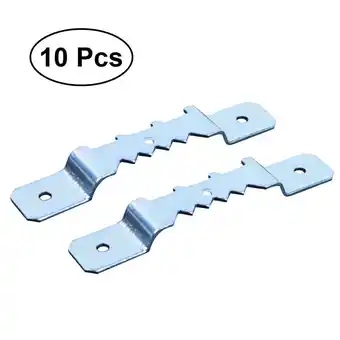 Walmart Eease 10Pcs Sawtooth Picture Hangers Double Hole Hook for Paintings offer