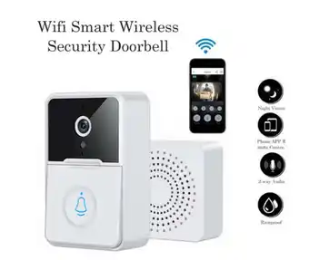 Walmart Godom Smart Video Doorbell with Chime Wireless Camera Doorbell 1080P HD, for Ios & Android Phone offer