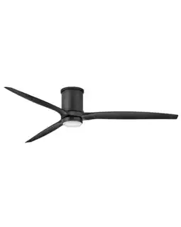 Walmart Hinkley Lighting 900872F-Lwd Hover Flush 72 3 Blade Smart Led Outdoor Ceiling Fan - Black offer