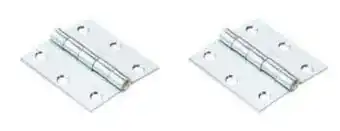 Walmart National Hardware - V505 2-1/2 Non-Removable Rivet Pin Hinge - 2 Pieces Per Pack offer