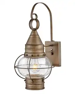 Walmart Hinkley Lighting - Cape Cod - 1 Light Small Outdoor Wall Lantern in Traditional offer