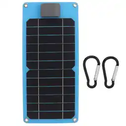 Walmart Njide Solar Panel Charger Solar 8W 5V Portable Waterproof Car Battery Charger For Boat Trailer RV offer