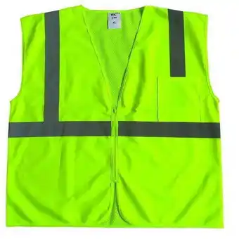 Walmart Condor U-Block Vest, Class2 Yellow/Grn, 5XL 53YK98 offer